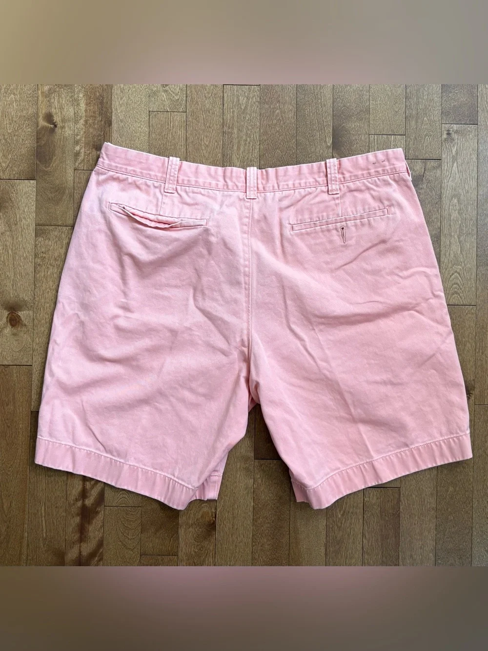 J.Crew Men's Chino Shorts - Pastel Salmon / Peach - Size 38